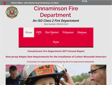 Tablet Screenshot of cinnafire.org